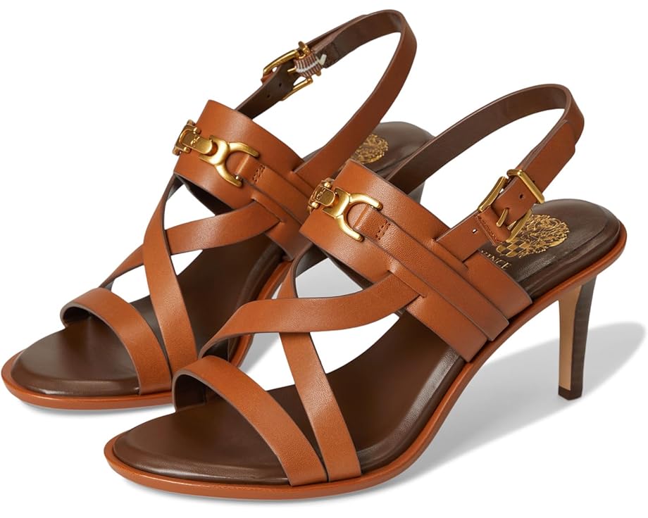 Vince Camuto Frena Banded Buckle High Heel Sandals Women's