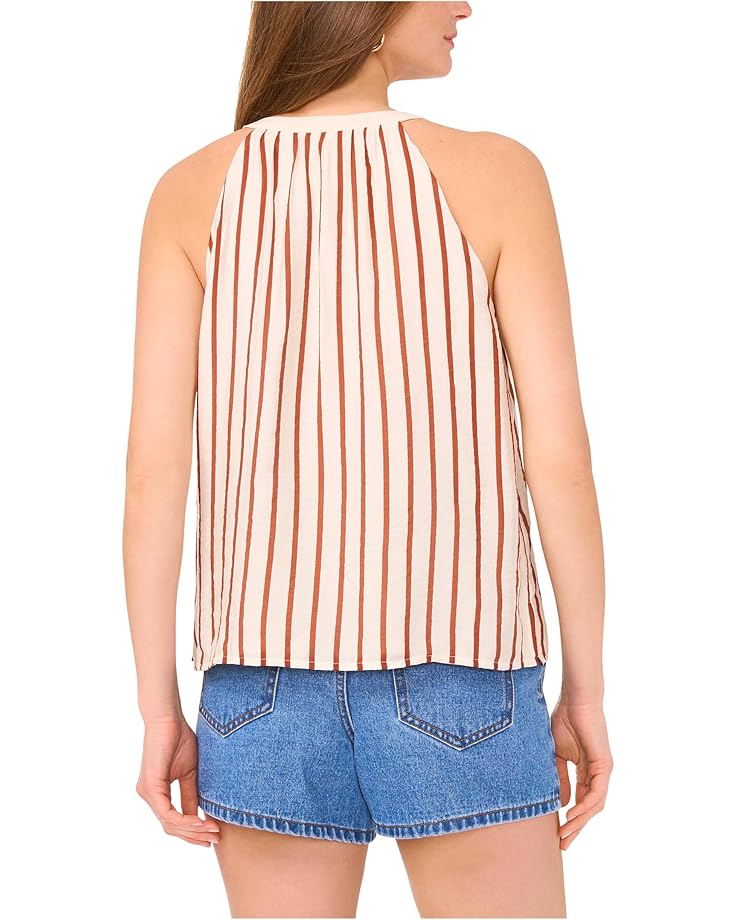 6pm Vince Camuto Halter With Neck Tie Blouse Women's