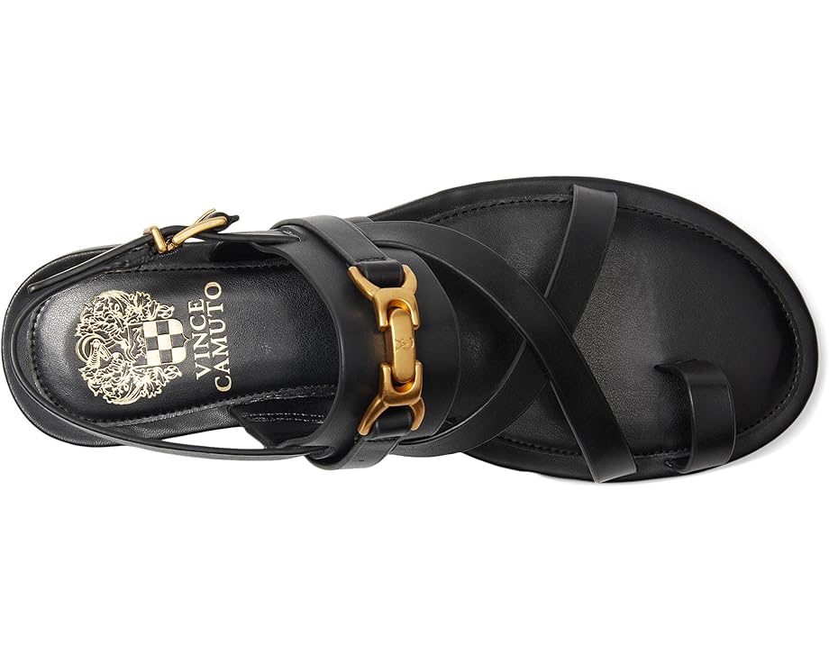Vince Camuto Lenni Banded Buckle Flat Sandals Women's