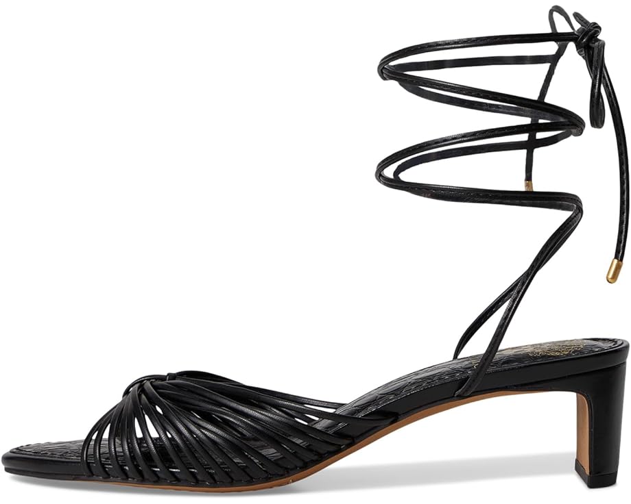 Vince Camuto Lory Ankle Wrap Kitten Heel Sandals Women's