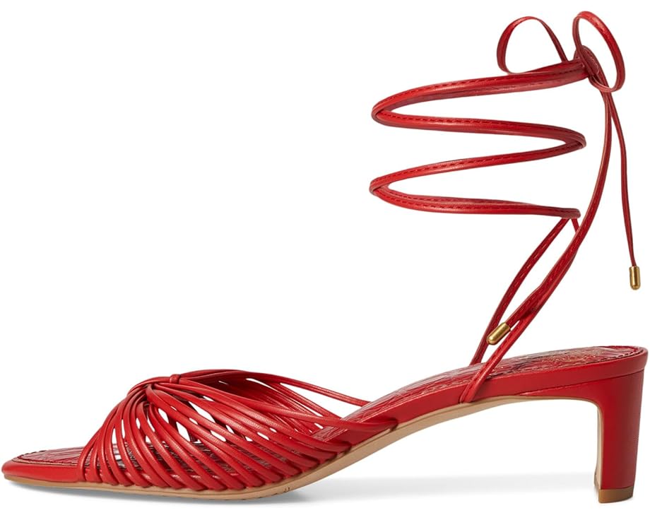 Vince Camuto Lory Ankle Wrap Kitten Heel Sandals Women's