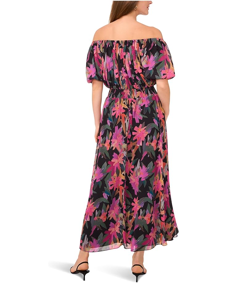 6pm Vince Camuto Off Shoulder Puff Sleeve Maxi Dress Women's