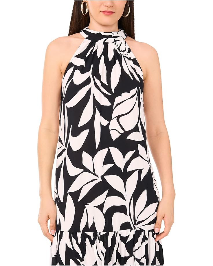 6pm Vince Camuto Oscar Neck Tiered Maxi Dress Women's