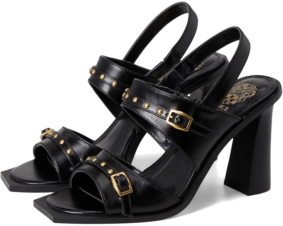 6pm Vince Camuto Ridena Studded Buckle High Heel Sandals Women's