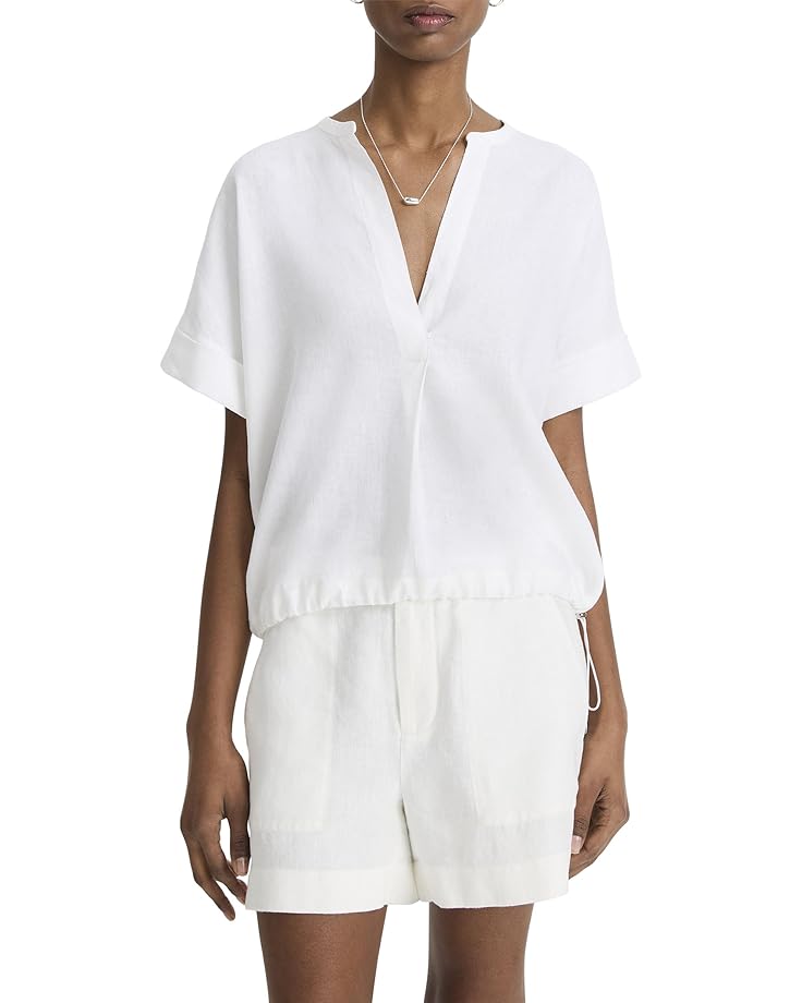 6pm Vince Short Sleeve Doman Sleeve Pullover Women's