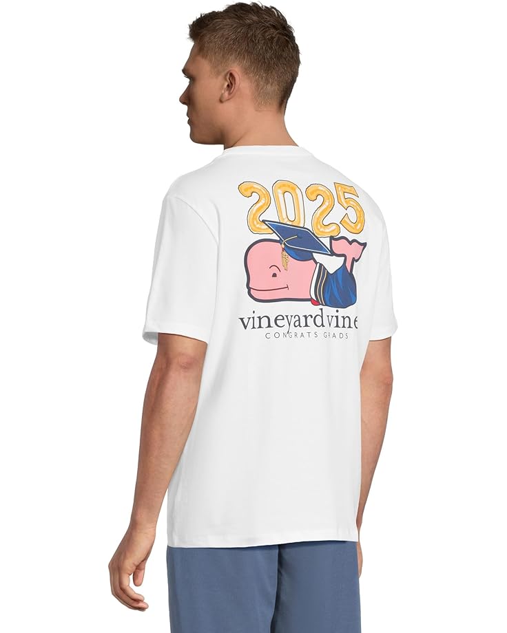 6pm Vineyard Vines 2025 Graduation Whale Short Sleeve Tee Men's