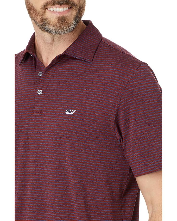 Vineyard Vines Bradley Stripe Sankaty Polo Men's