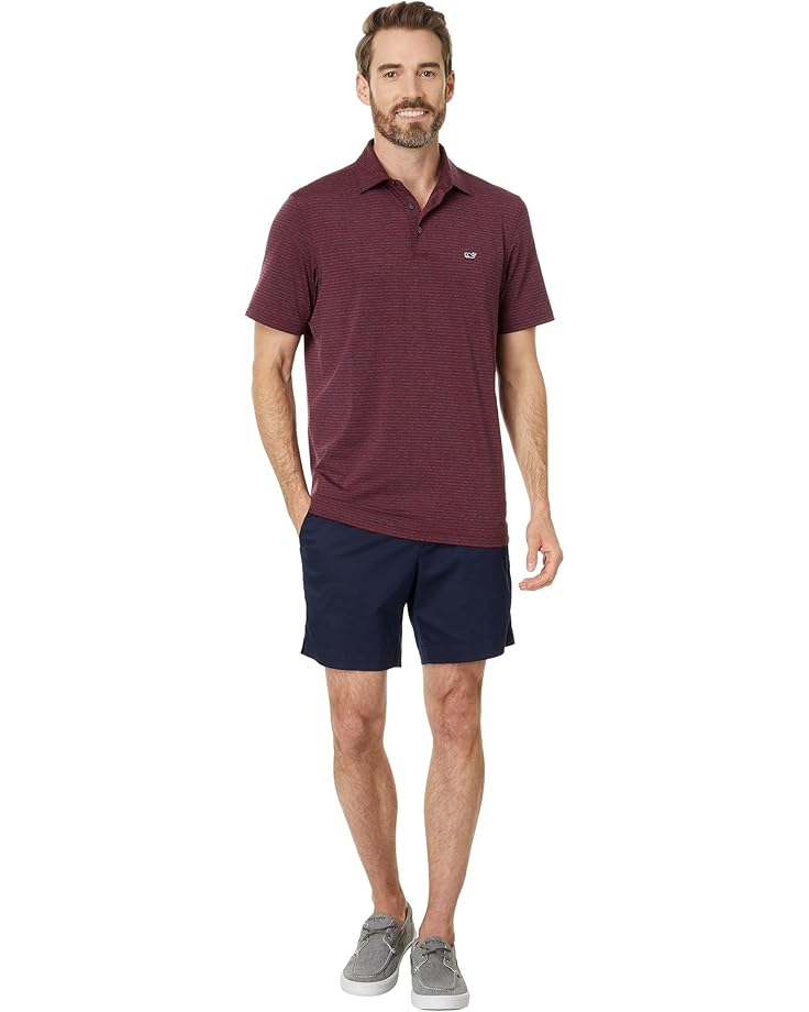Vineyard Vines Bradley Stripe Sankaty Polo Men's