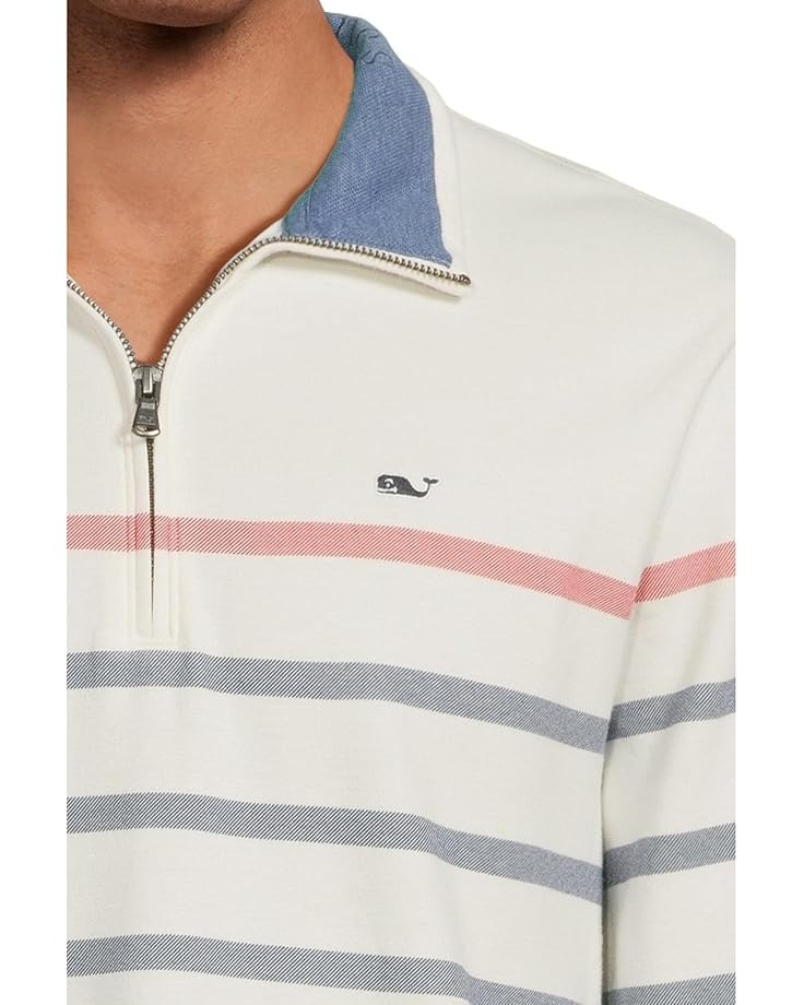 6pm Vineyard Vines Breton Stripe Saltwater Quarter Zip Men's