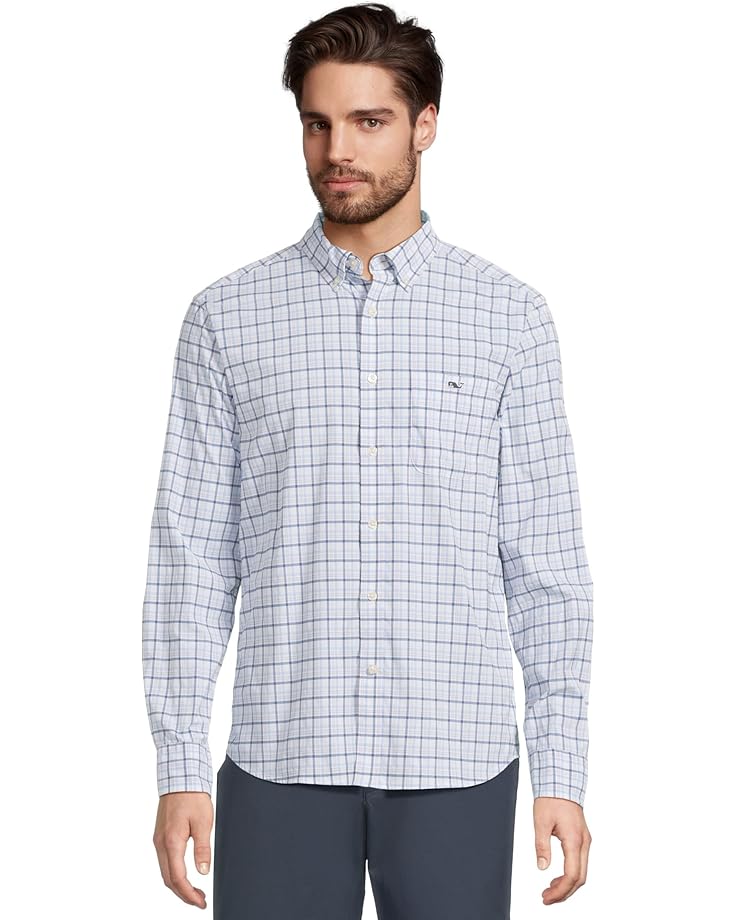 6pm Vineyard Vines Callwood Plaid Featherweight Performance Shirt Men's