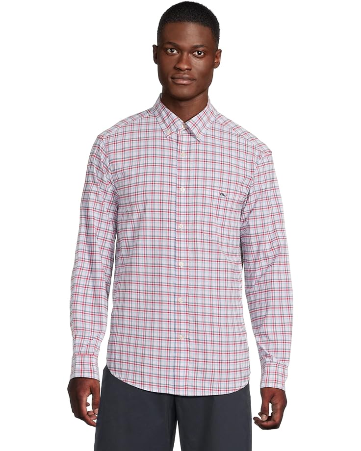 6pm Vineyard Vines Callwood Plaid Featherweight Performance Shirt Men's