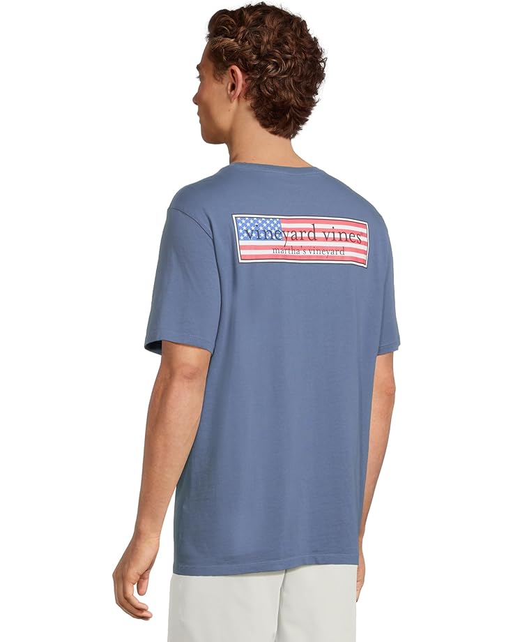 6pm Vineyard Vines Classic Usa Logo Box Short Sleeve Tee Men's