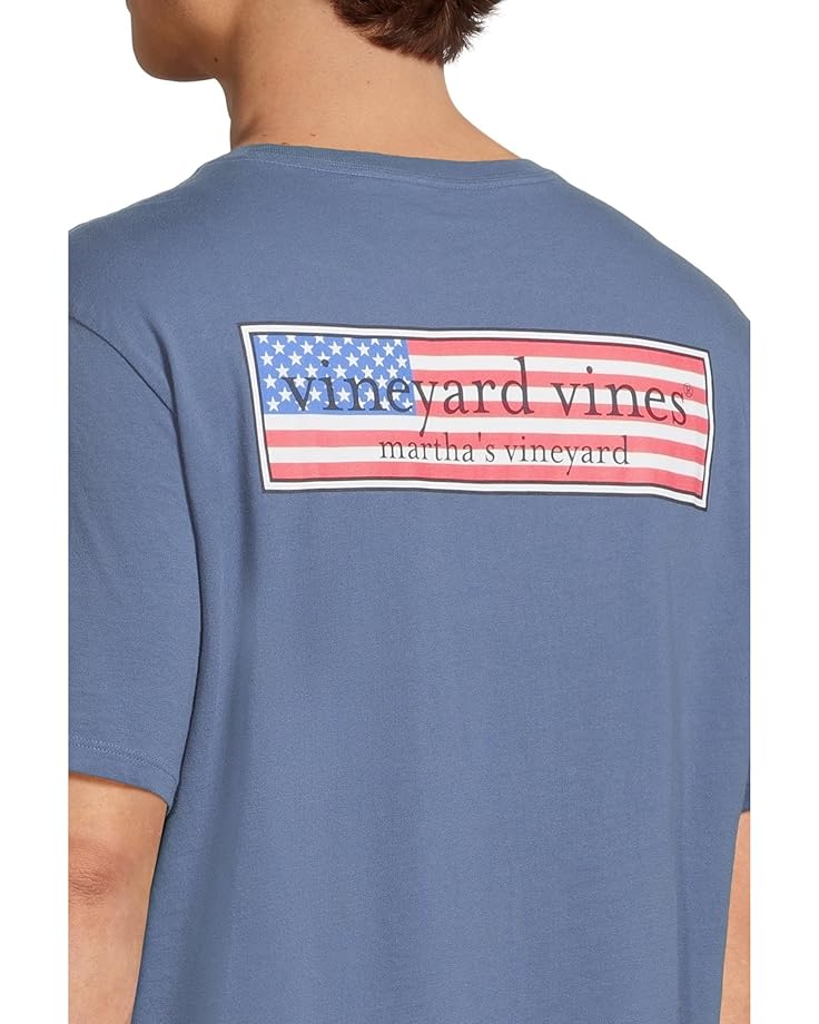6pm Vineyard Vines Classic Usa Logo Box Short Sleeve Tee Men's