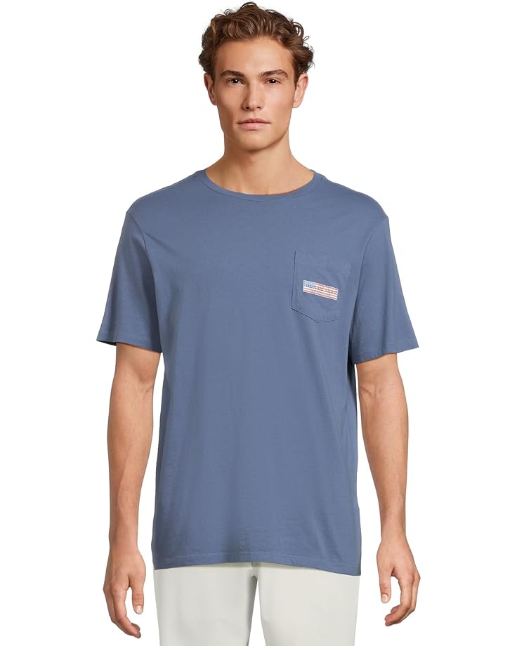 6pm Vineyard Vines Classic Usa Logo Box Short Sleeve Tee Men's