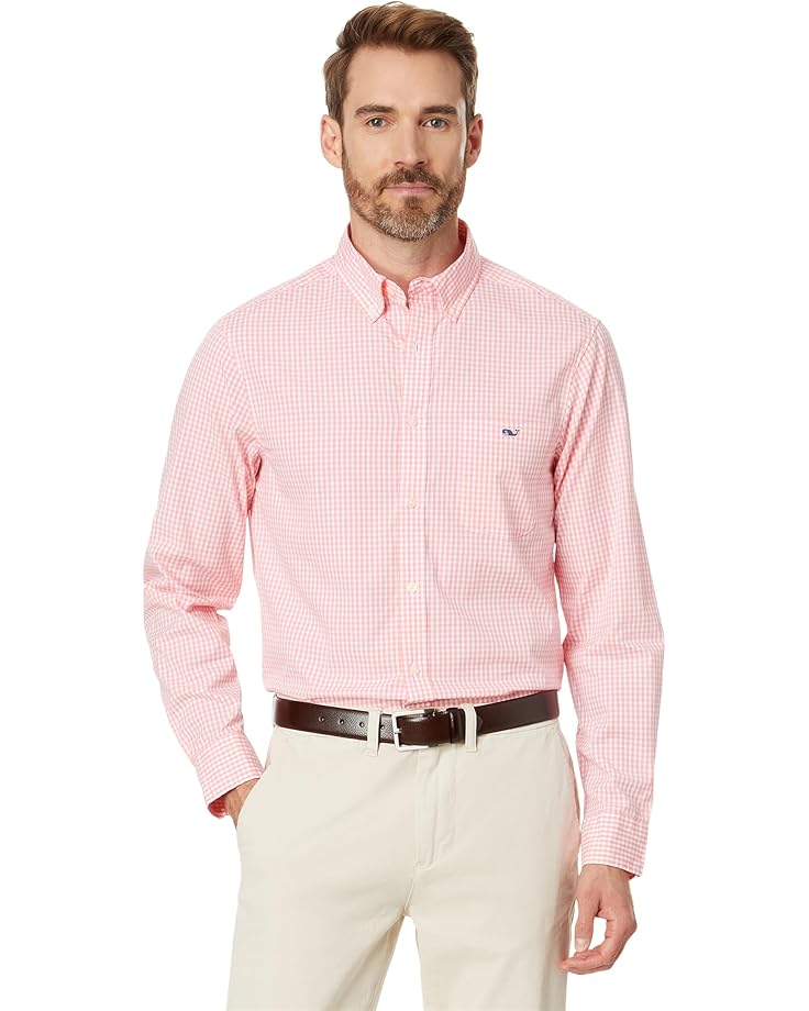 Vineyard Vines Clssc Fit Gingham Poplin Shirt Men's