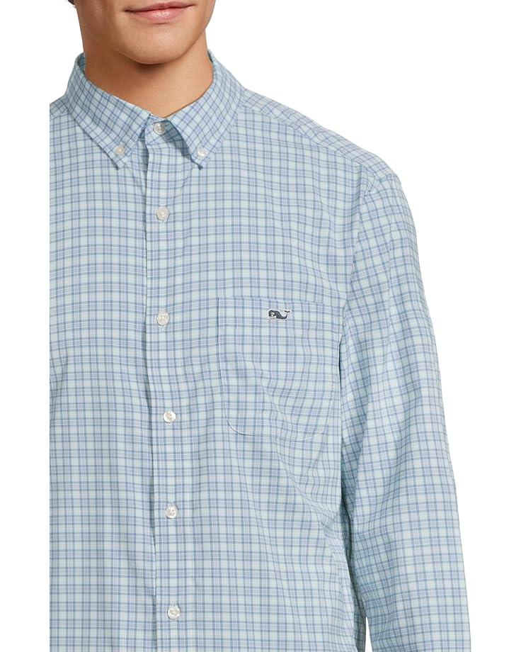 6pm Vineyard Vines Cobia Check Featherweight Performance Shirt Men's