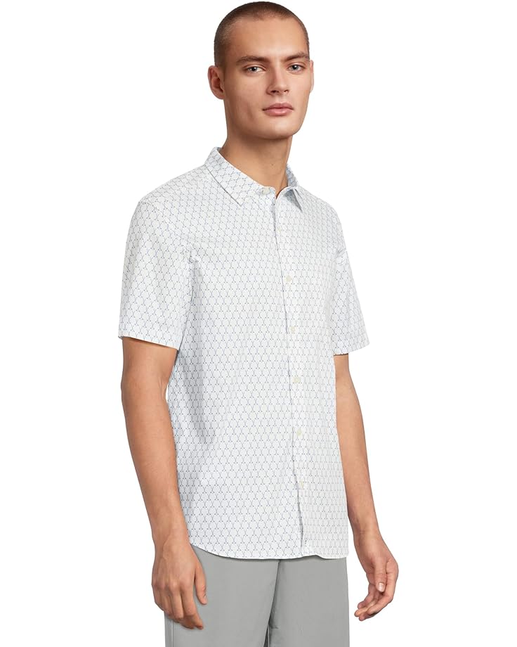 6pm Vineyard Vines Country Clubs Performance Cotton Short Sleeve Shirt Men's