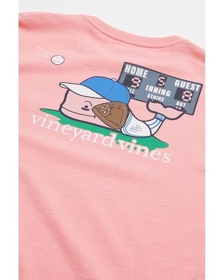 Vineyard Vines Kids Boys' Fly Ball Whale Short Sleeves (Little Kid)