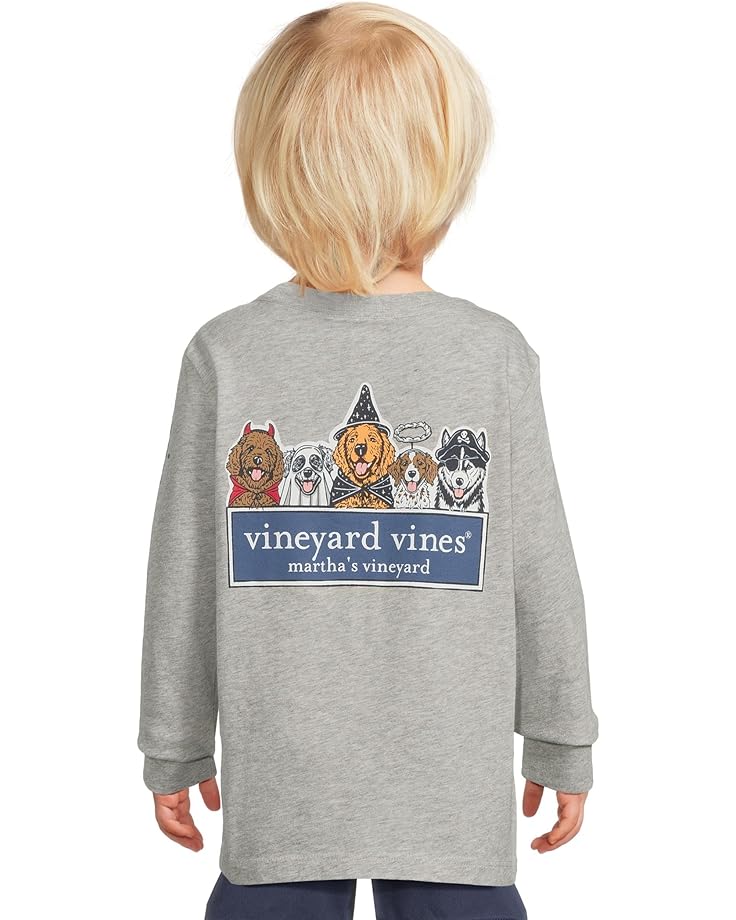 Vineyard Vines Kids Halloween Pups Long Sleeve Tee (Toddler/Little Kid/Big Kid)