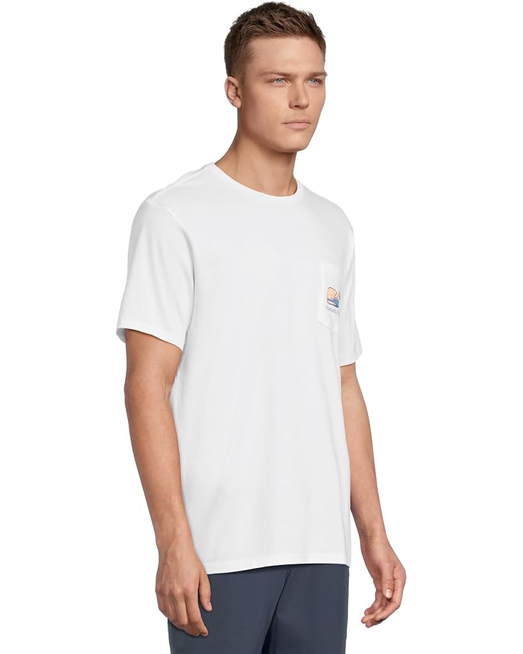 6pm Vineyard Vines Palm Tree Silhouette Short Sleeve Tee Men's