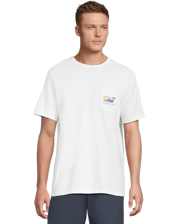 6pm Vineyard Vines Palm Tree Silhouette Short Sleeve Tee Men's