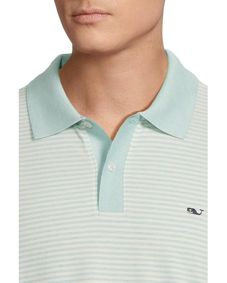 6pm Vineyard Vines Stripe Edgartown Pique Polo Men's