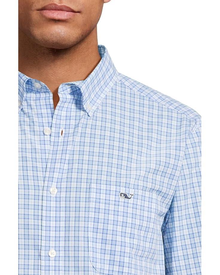 6pm Vineyard Vines Tobago Check Perfect Wash Poplin Shirt Men's
