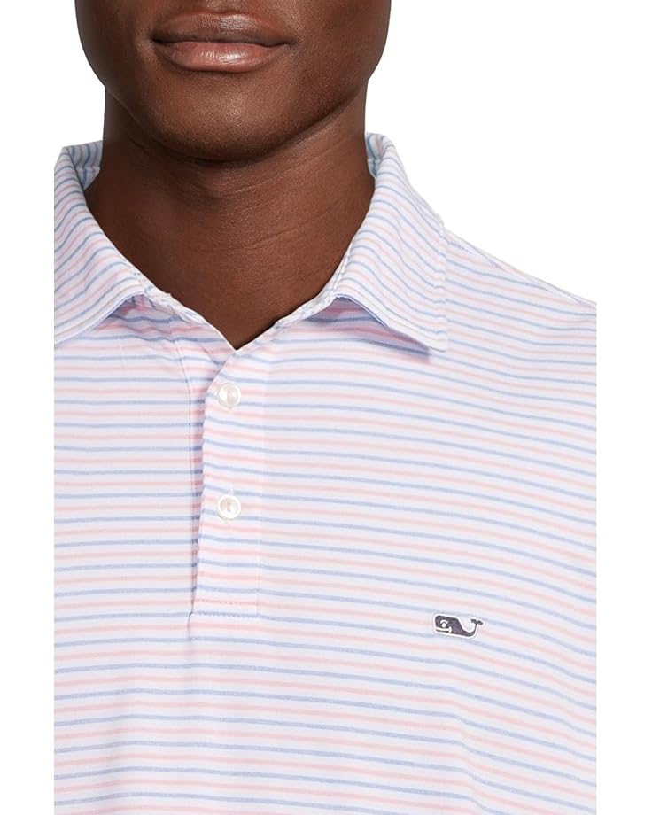 6pm Vineyard Vines Tri-Color Bradley Sankaty Polo Men's