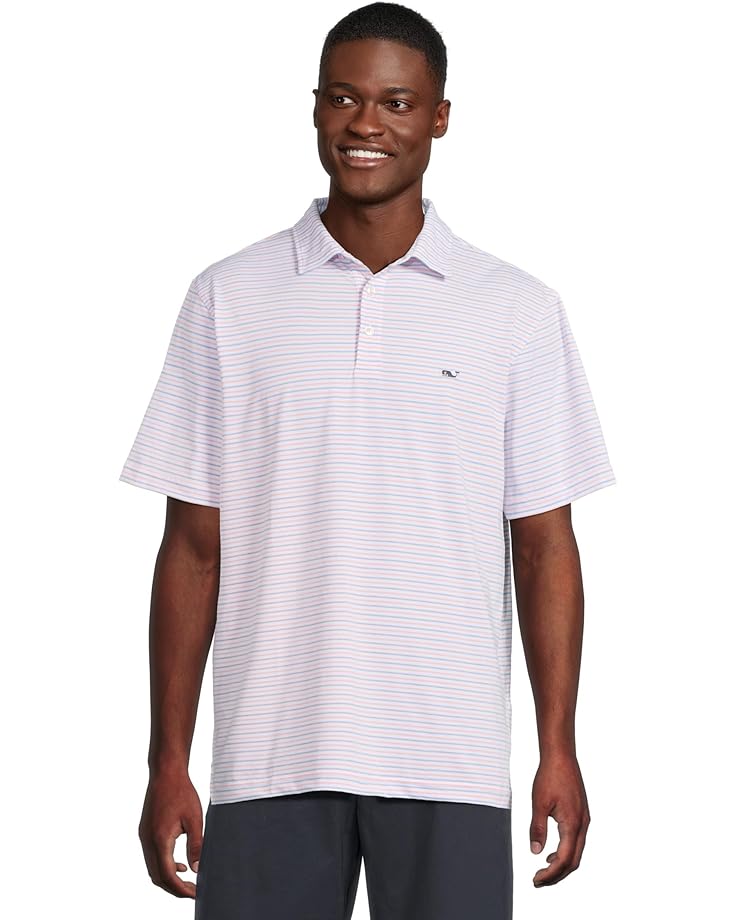 6pm Vineyard Vines Tri-Color Bradley Sankaty Polo Men's