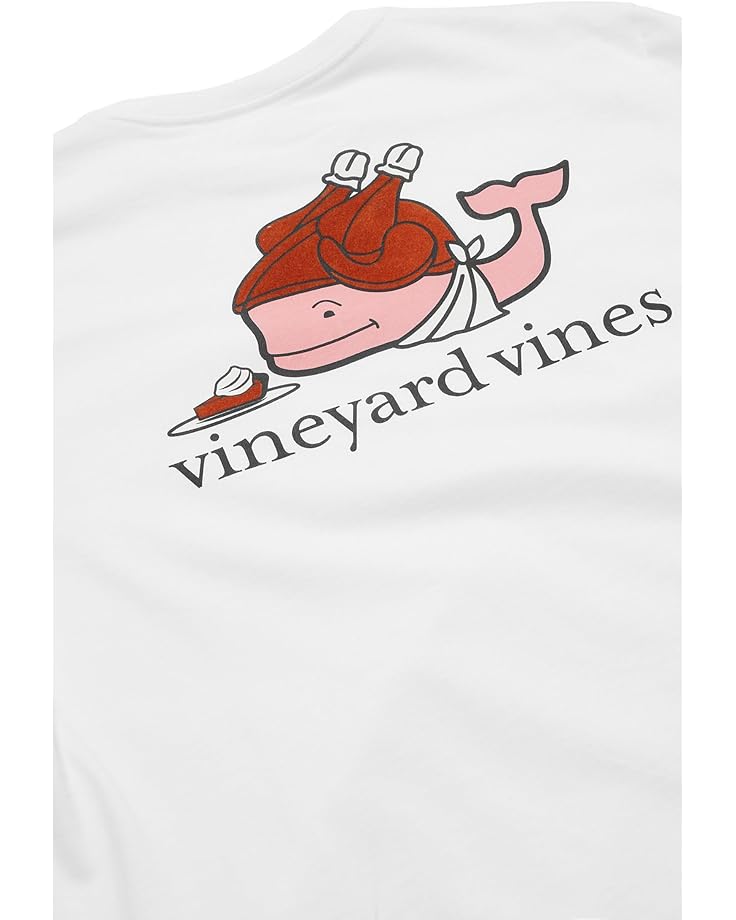 6pm Vineyard Vines Turkey Hat Whale Long Sleeve Tee (Big Kid)