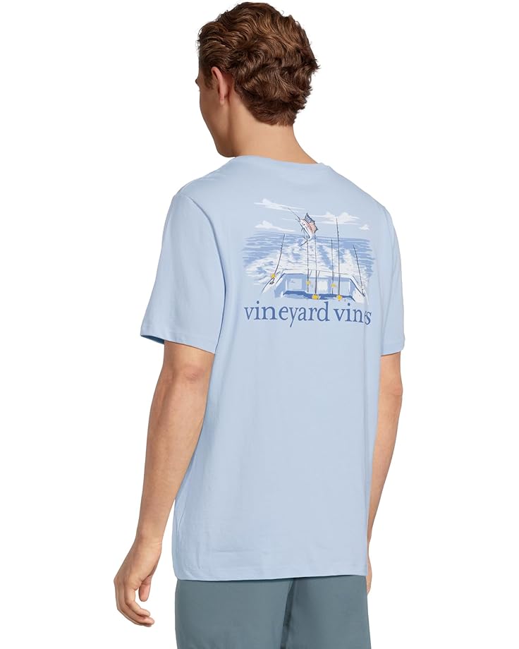 6pm Vineyard Vines Usa Marlin Fishing Short Sleeve Tee Men's