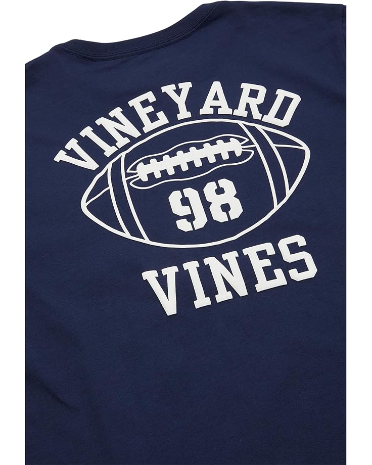 6pm Vineyard Vines Vineyard Football Long Sleeve Tee (Toddler/Little Kid/Big Kid)