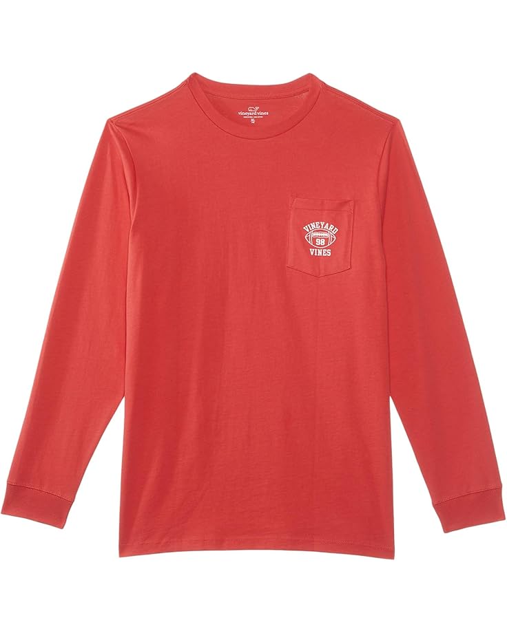 6pm Vineyard Vines Vineyard Football Long Sleeve Tee (Toddler/Little Kid/Big Kid)