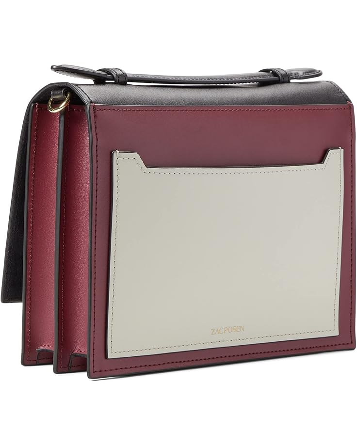 ZAC Zac Posen Earthette Small Accordion Shoulder - Color-Block