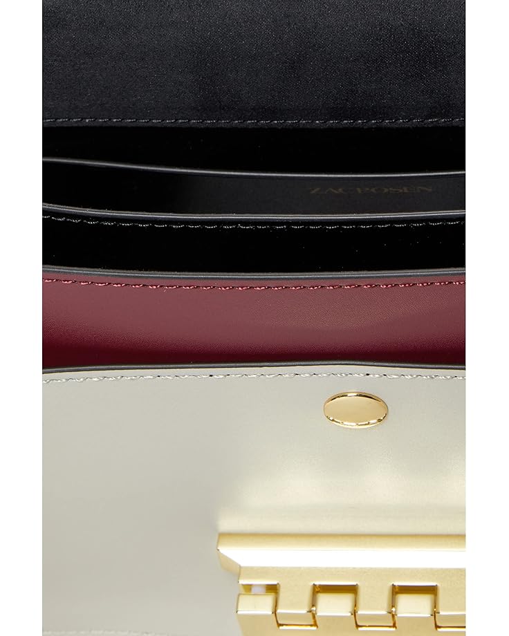 ZAC Zac Posen Earthette Small Accordion Shoulder - Color-Block