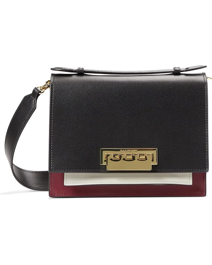 ZAC Zac Posen Earthette Small Accordion Shoulder - Color-Block