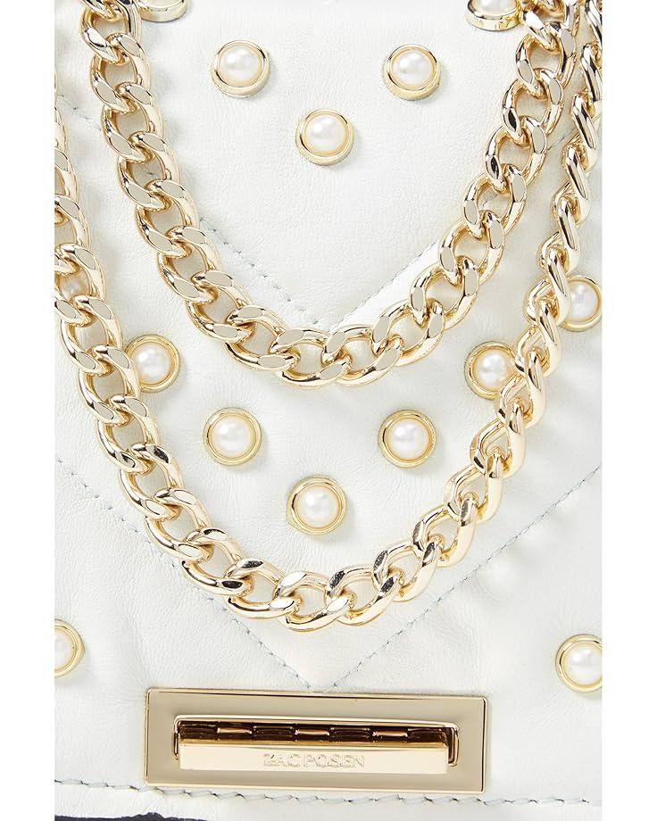 ZAC Zac Posen Soft Earthette Mini Chain Shoulder - Pearl Lady
