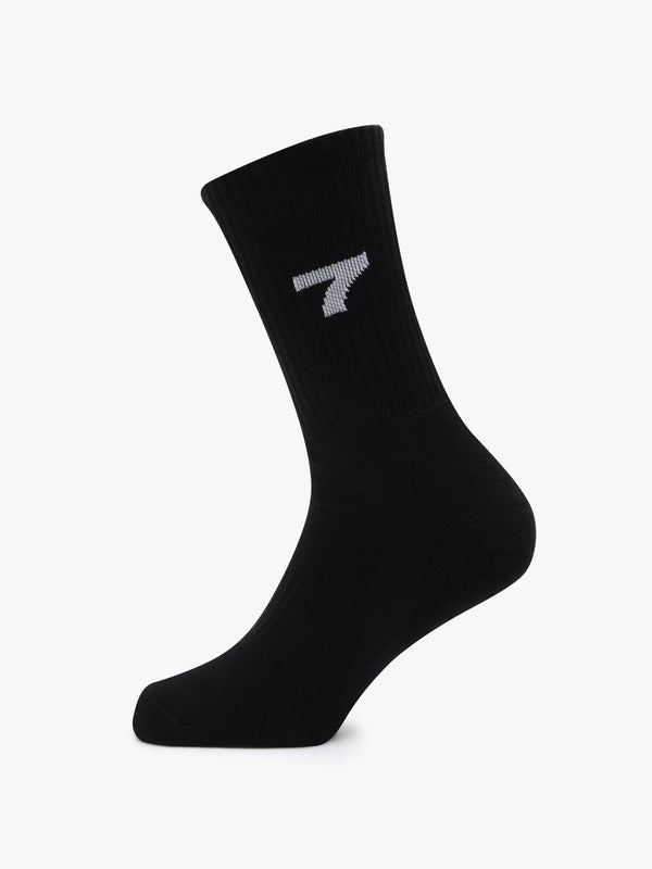 7 Days Active 2-Pack Socks Socks Black