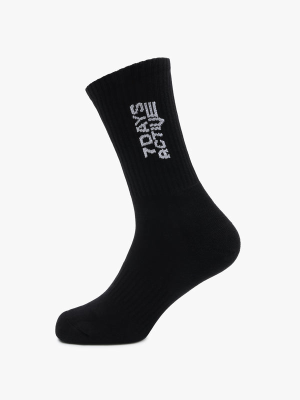 7 Days Active 2-Pack Socks Socks Black