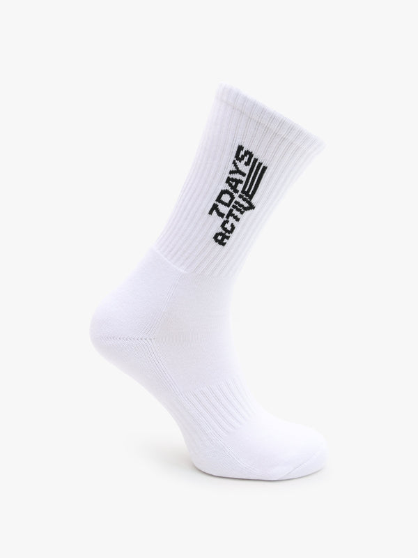 7 days active 2-Pack Socks Socks Brilliant white