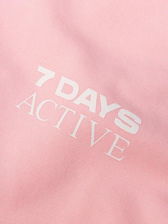 7 Days Active Borma Jersey Sweatshirts Rose Shadow