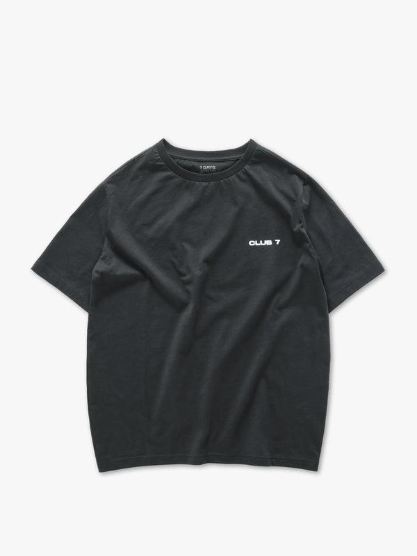7 Days Active Club 7 Tee T-shirt S/S Black