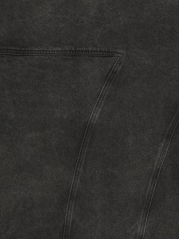 7 Days Active Denim Shirt Shirts Dark Grey Denim