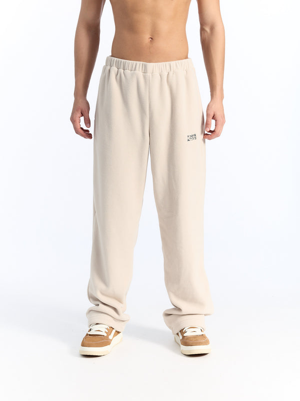 7 Days Active Fleece Pants Fleece Silver Gray