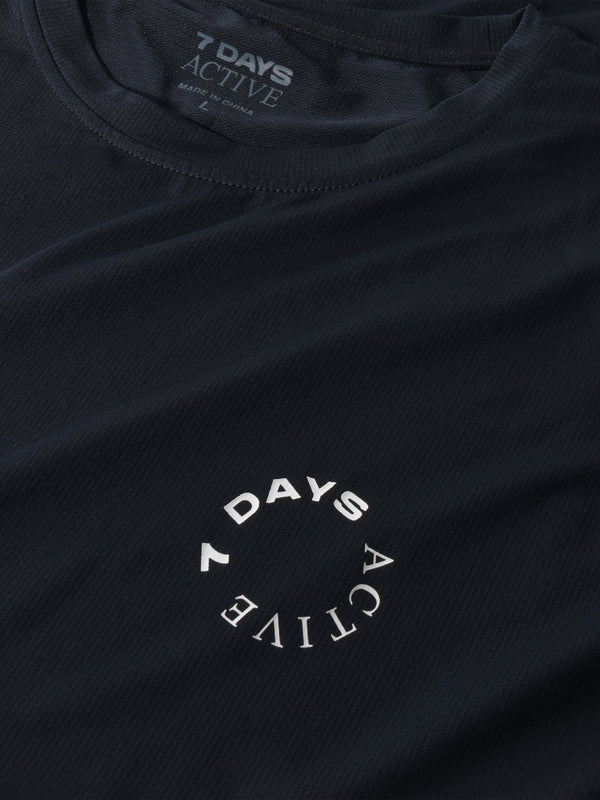 7 Days Active L/S Training Tee T-shirt L/S Black