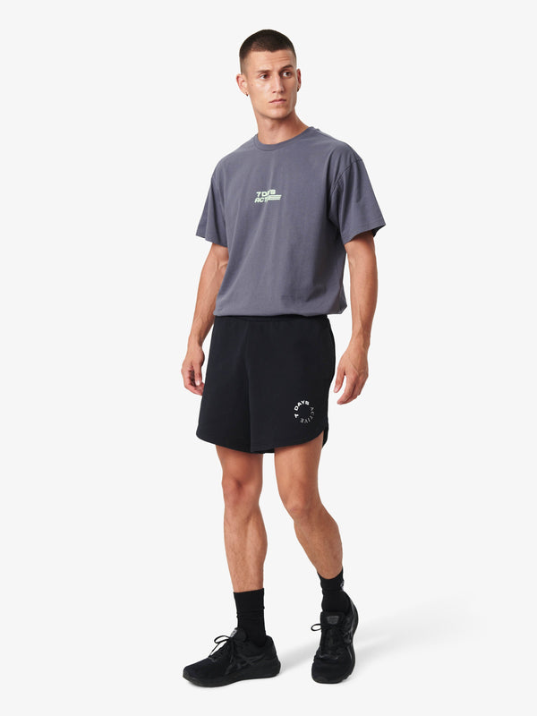 7 Days Active Monday Sweat Shorts Shorts Black
