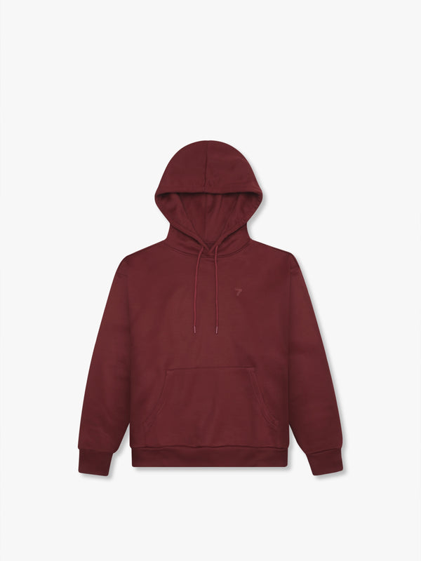 7 days active Regular Hoodie Hoodie Cabernet