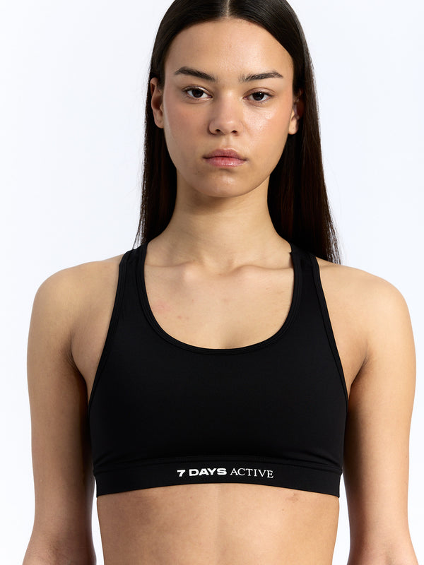 7 Days Active Signature Bra Bra Black
