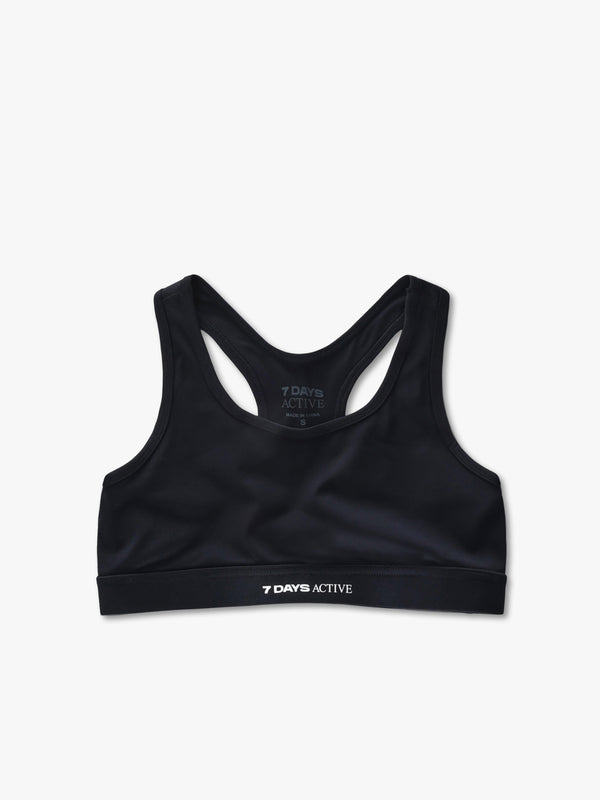 7 days active Signature Bra Bra Black