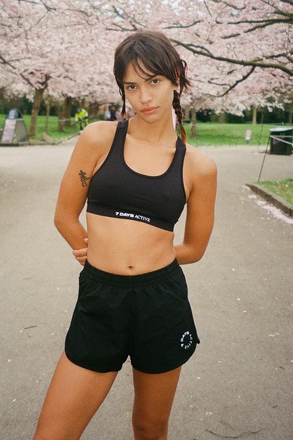 7 days active Signature Bra Bra Black